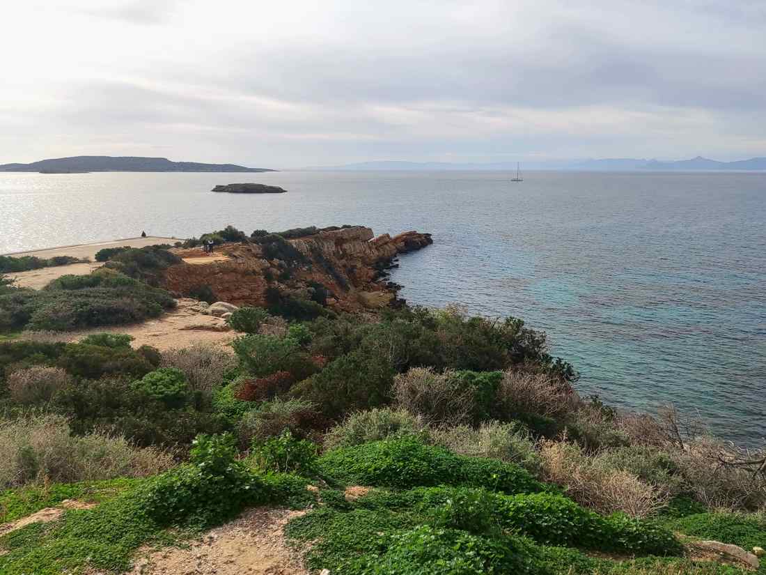 Место с потрясающим видом на Эгейское море