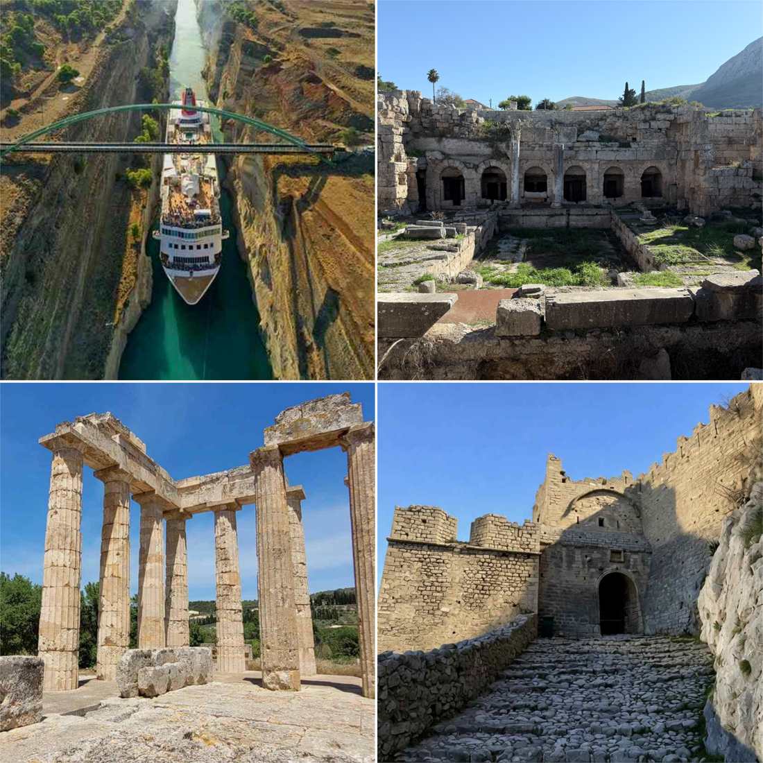 Галопом по древнему Коринфу