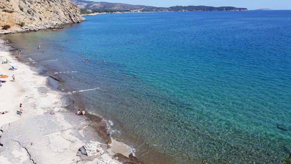 Пляжи мраморного моря. Platja des Coll Baix пляж. Пагуэра Майорка. Platja padneta. Platja des Coll Baix фото и описание.